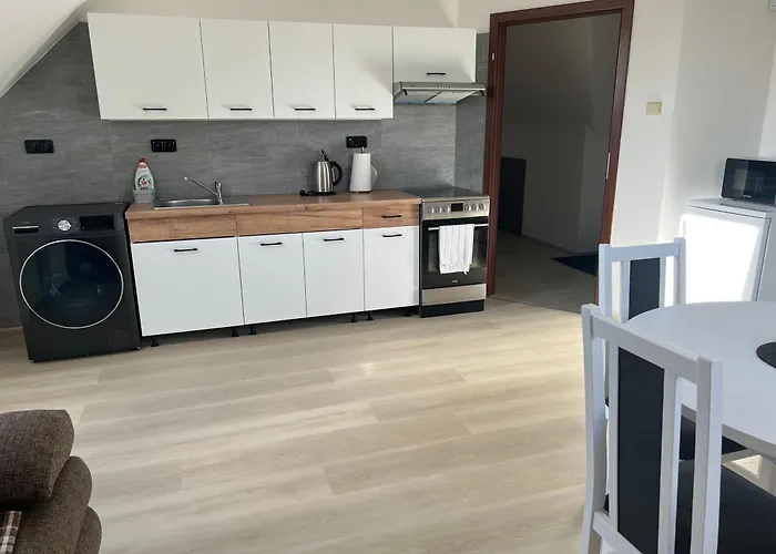 Podkrovni Se Spolecnym Bazenem アパート